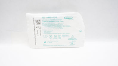Vygon AMS-636 Microbore Extension Set Approx. Priming Volume 2.0mL x 60inch